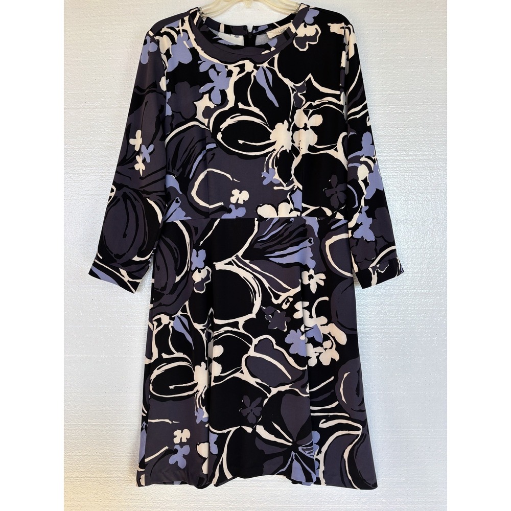 Ann Taylor Loft Floral Dress Size 14 - Pre Owned Excellent Condition - Floral